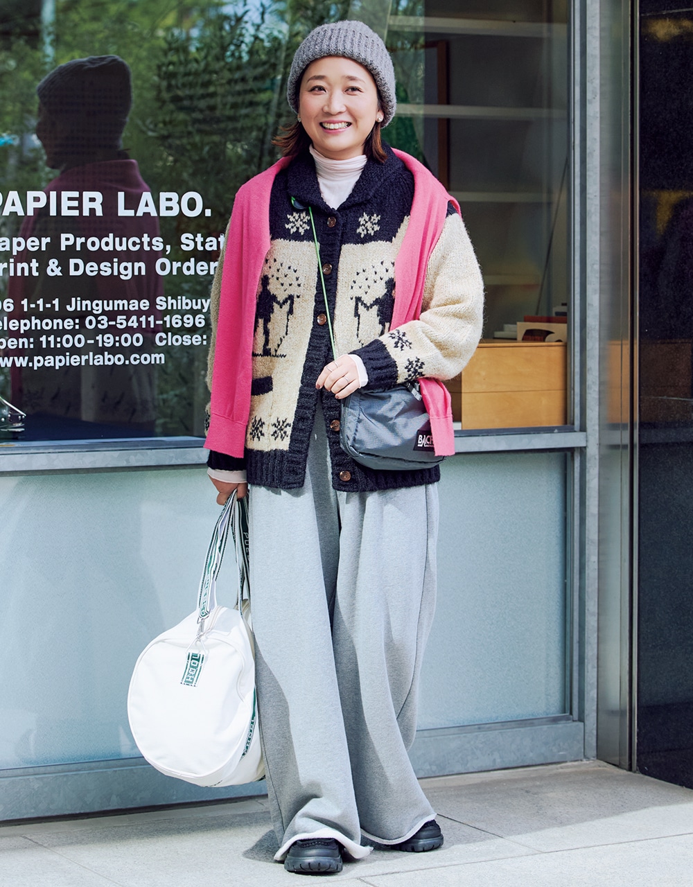 徳永千夏さん私服コーデ