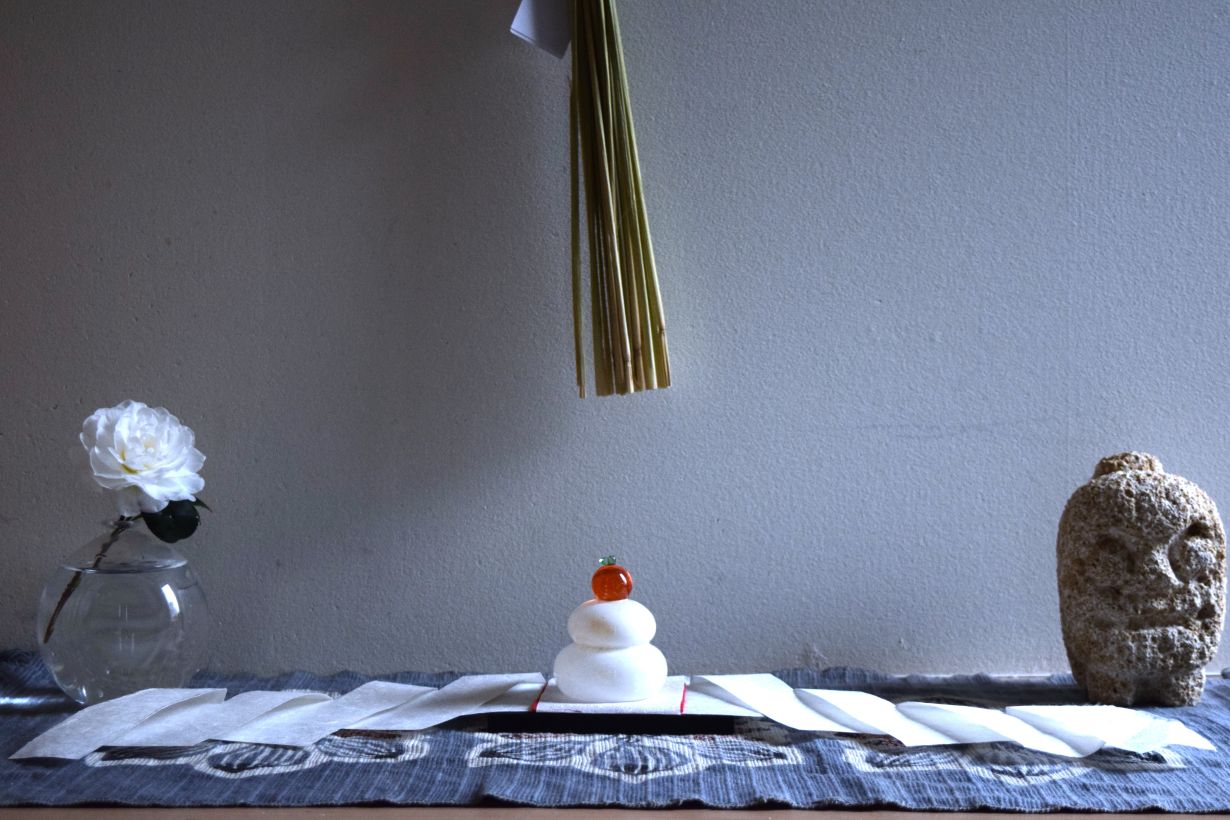 しめ飾りと鏡餅