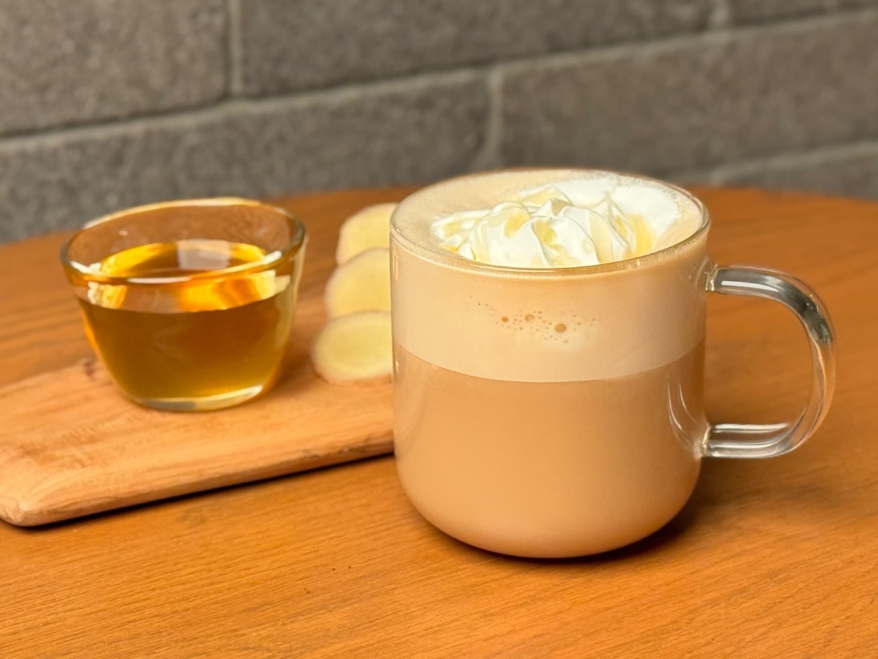 はちみつ生姜 米糀ミルク ラテ　はちみつと生姜