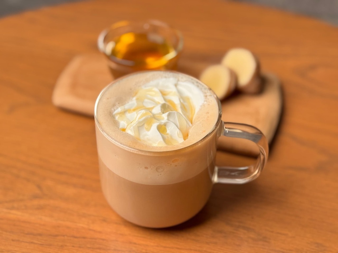 スタバ新作「はちみつ生姜 米糀ミルク ラテ」