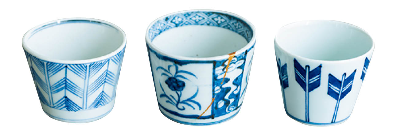 古いそば猪口は料理にデザートに大活躍します!