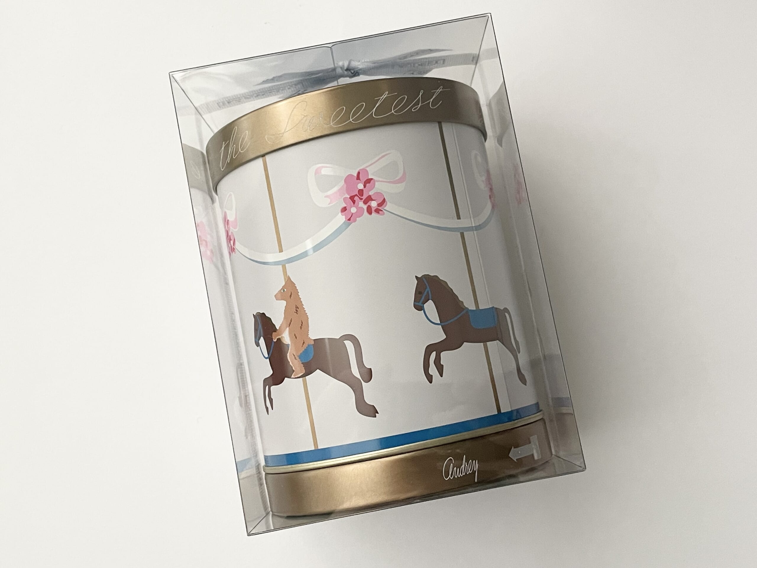 オードリーのオルゴール缶