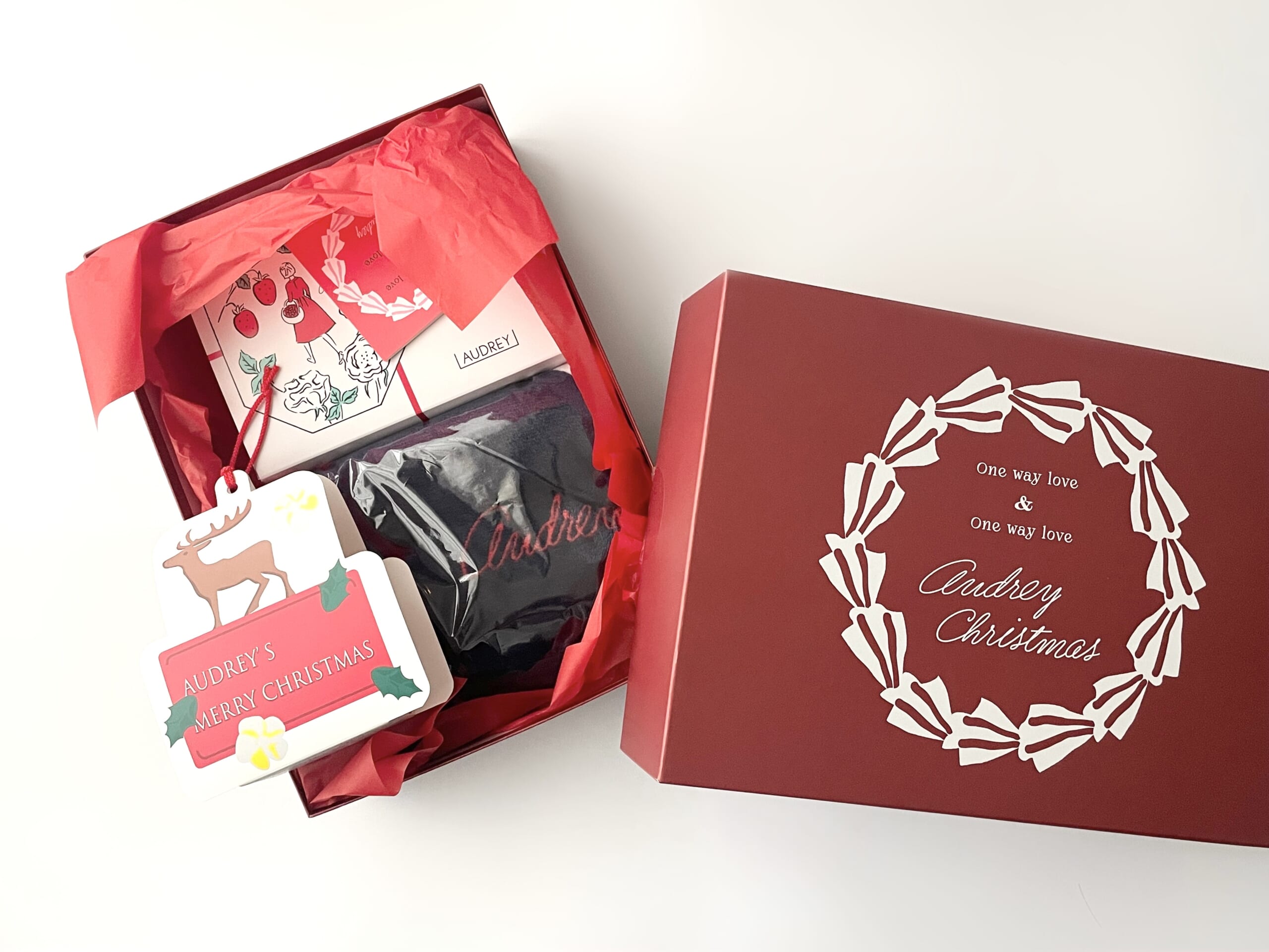 オードリーのクリスマス2025年オンラインショップ限定アイテム、オードリーウィンターBOXの中身