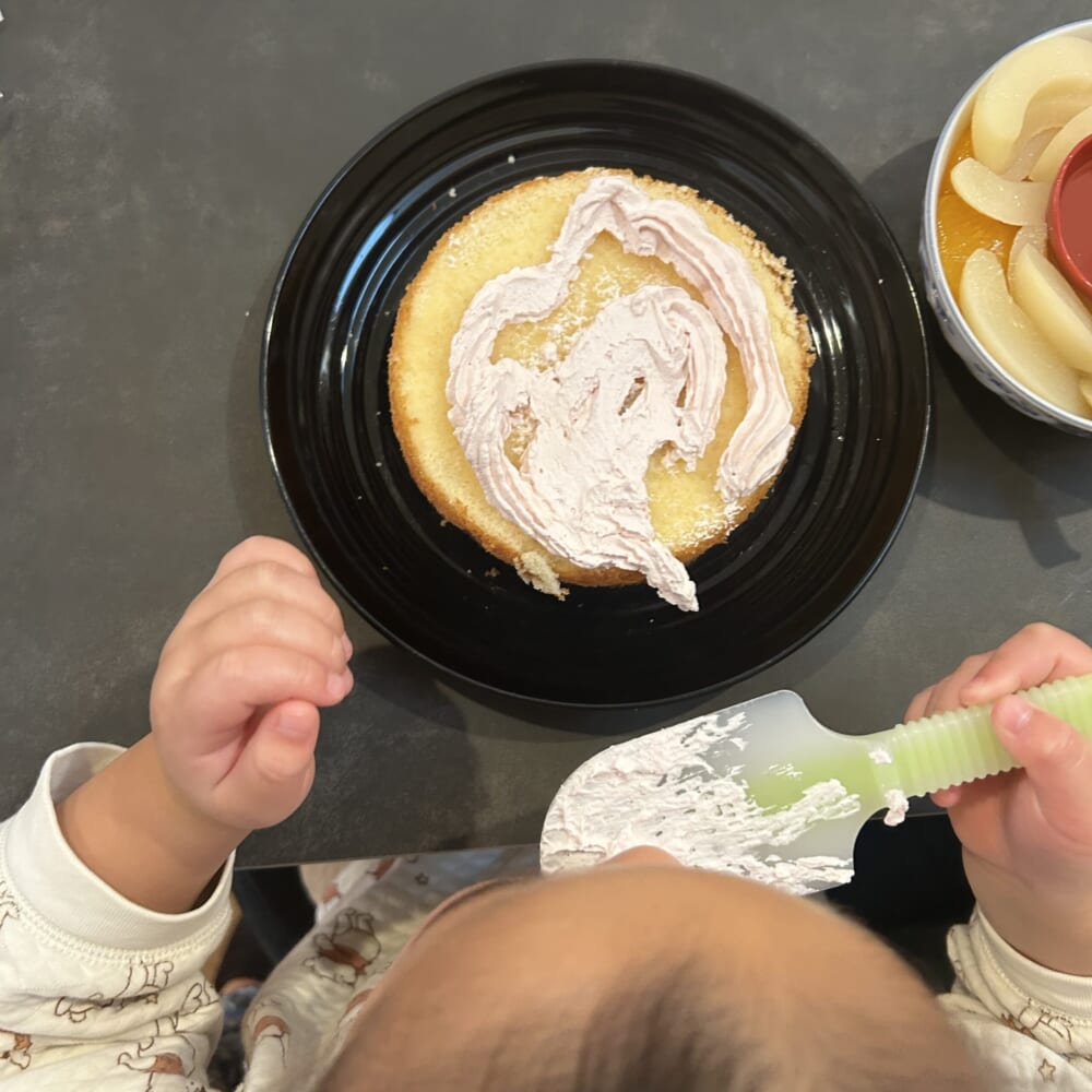 クリスマスケーキ　手作り　市販品