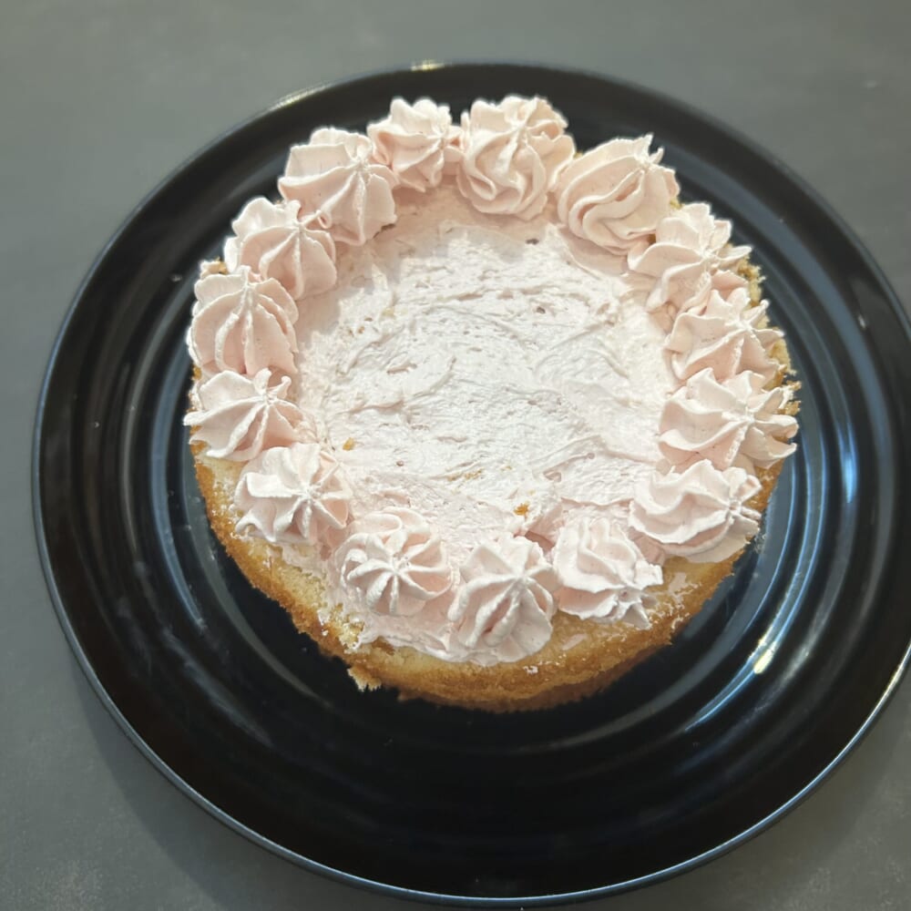 クリスマスケーキ　手作り　市販品