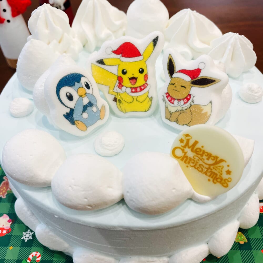 31 ポケモン　アイスクリームケーキ　クリスマスケーキ