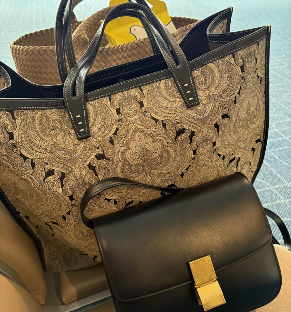 50代の旅バッグ　セリーヌ　アヴァケーション