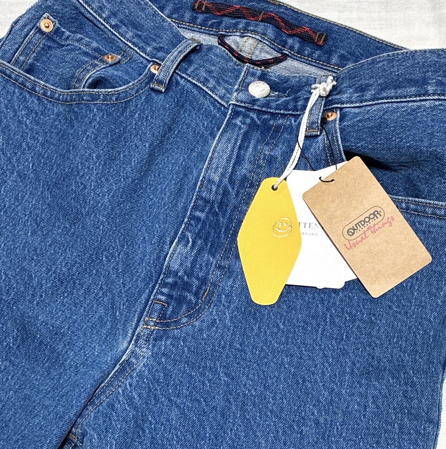 OUTDOOR PRODUCTS Usual ThingsのULTデニムブーティ5PKTパンツ