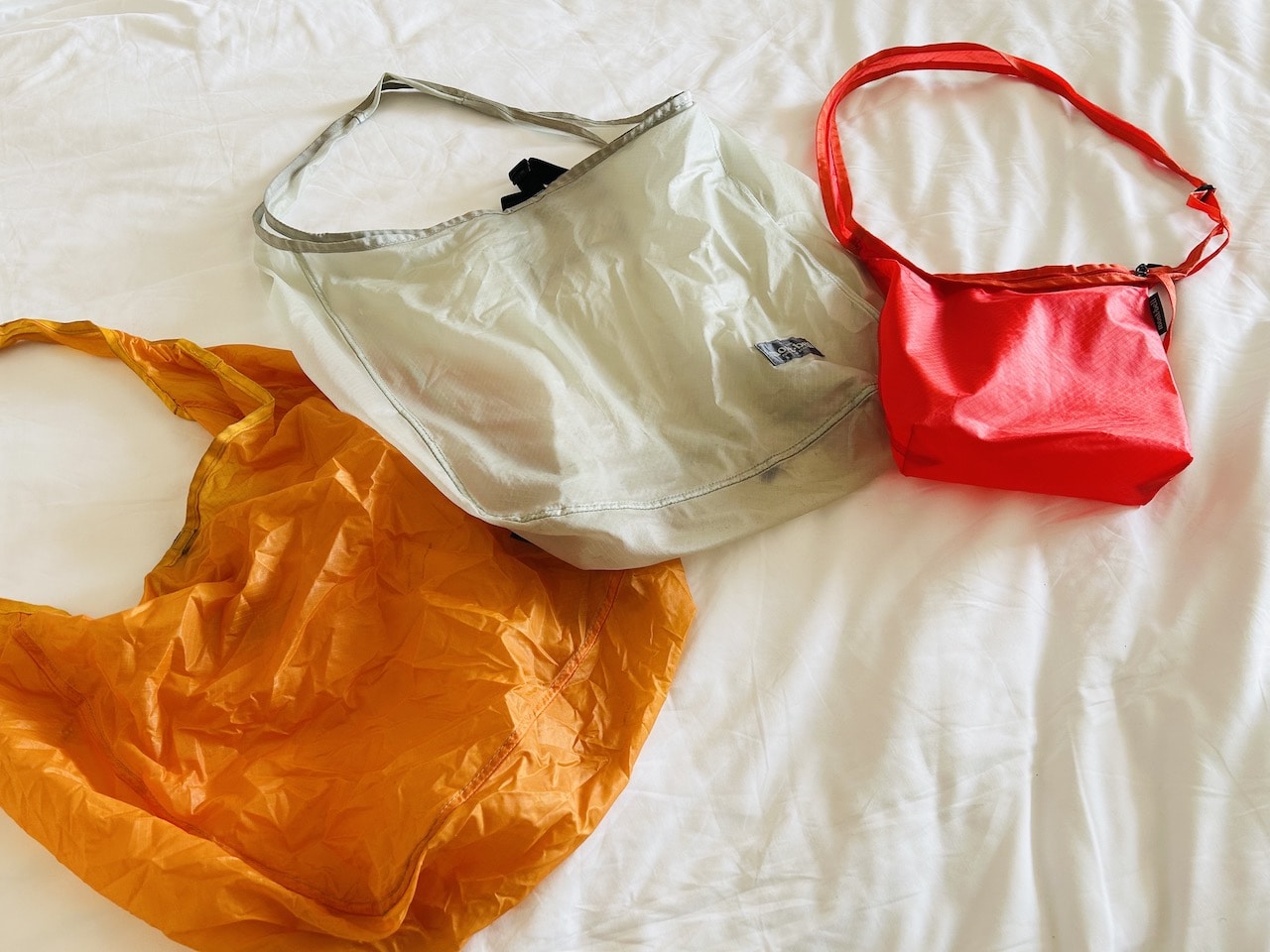 モンベルのポケッタブルU.L.バッグシリーズ