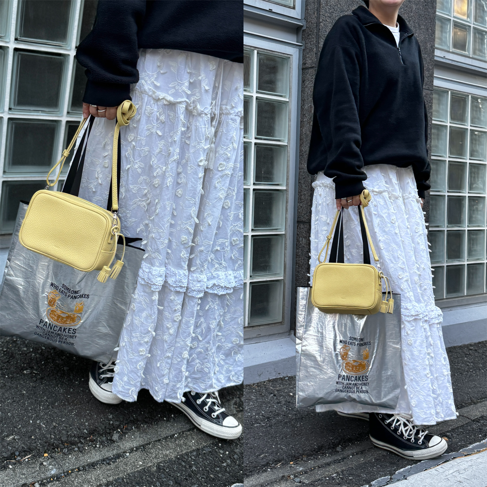 12closet
【kazumiさんコラボ】【撥水】“PANCAKE”刺しゅう トートバッグ(M)
￥4,400