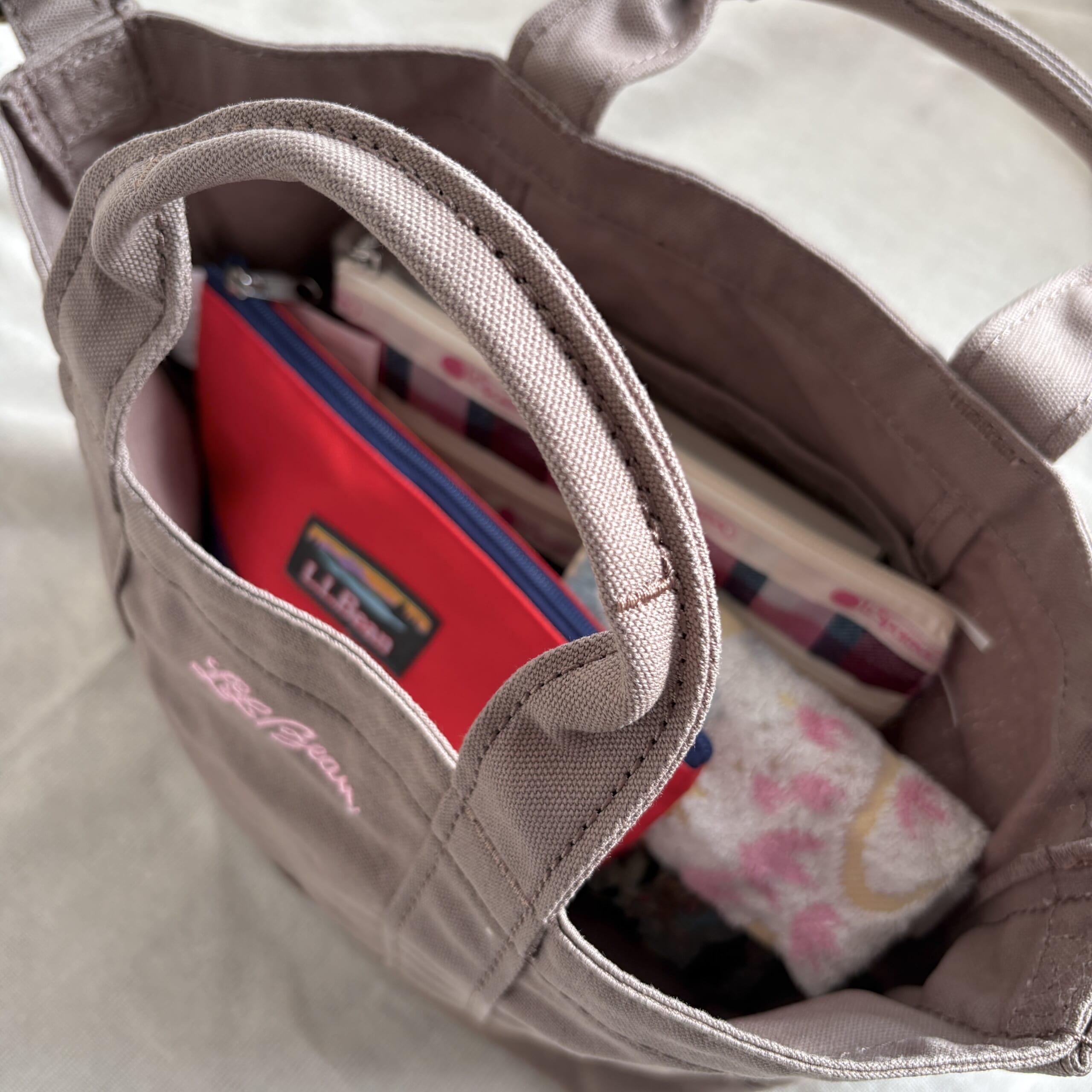 L.L.Bean×LEE100人隊コラボ グローサリー・スモールトート