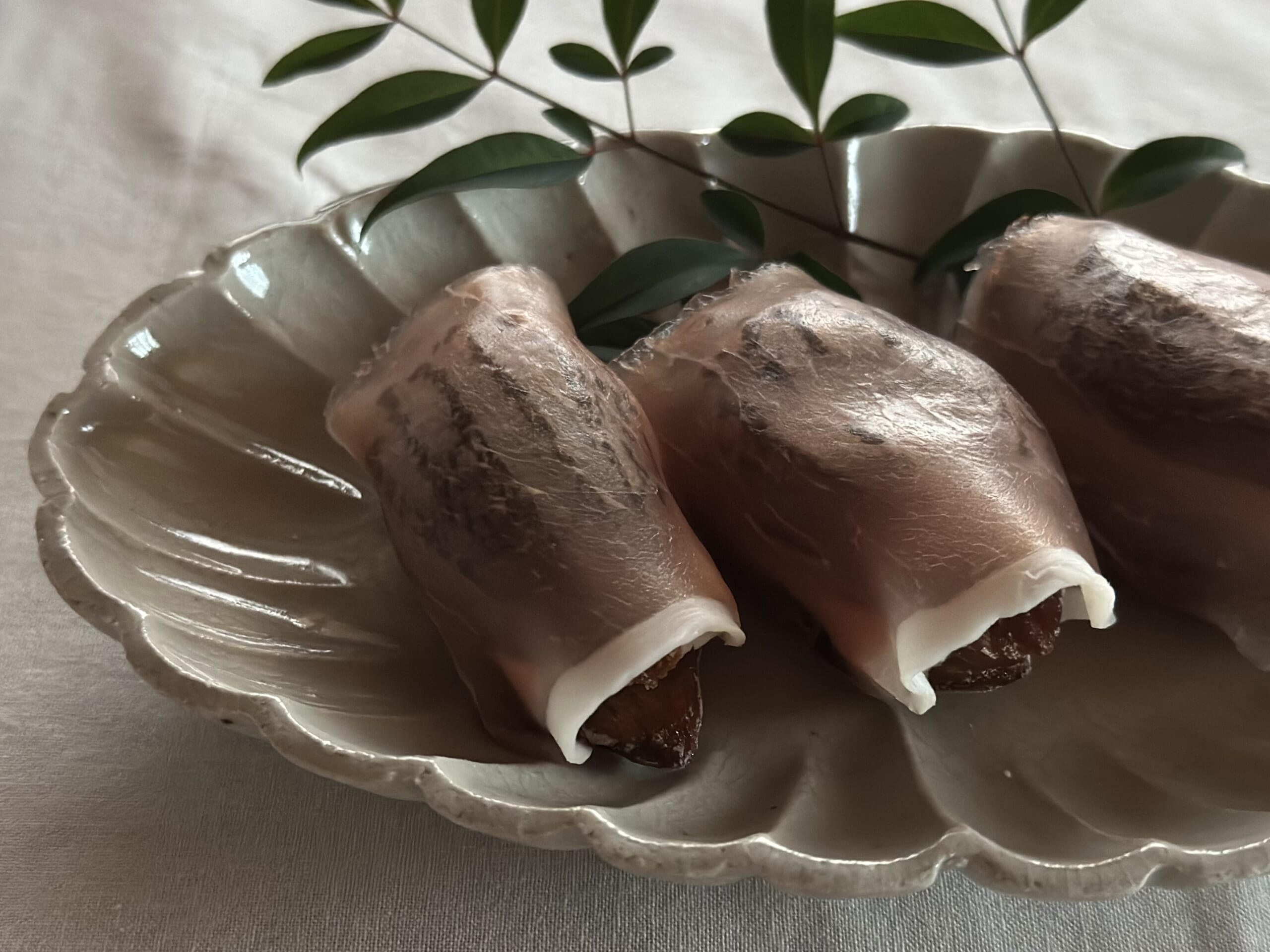 干し柿 クリームチーズ 生ハム