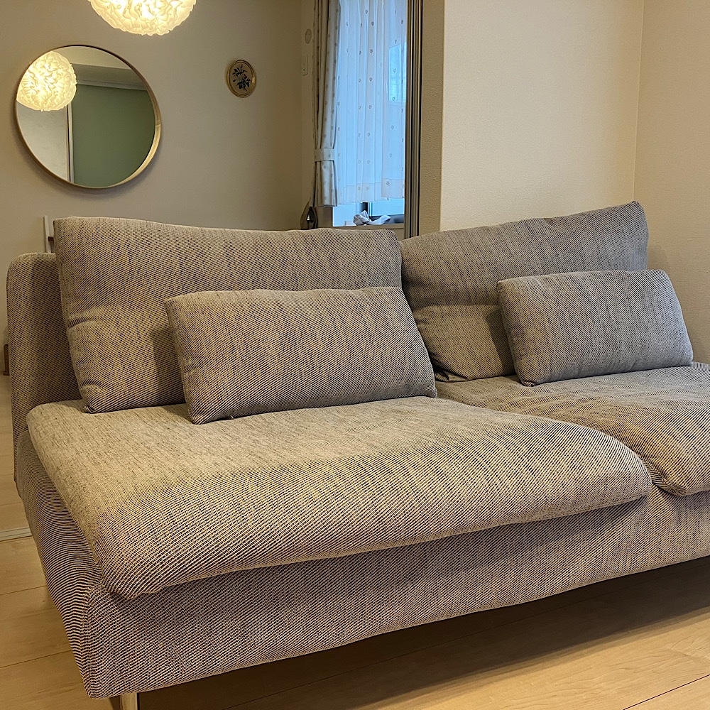 今年買ってよかったもの】IKEA ソファ ソーデルハムン | LEE