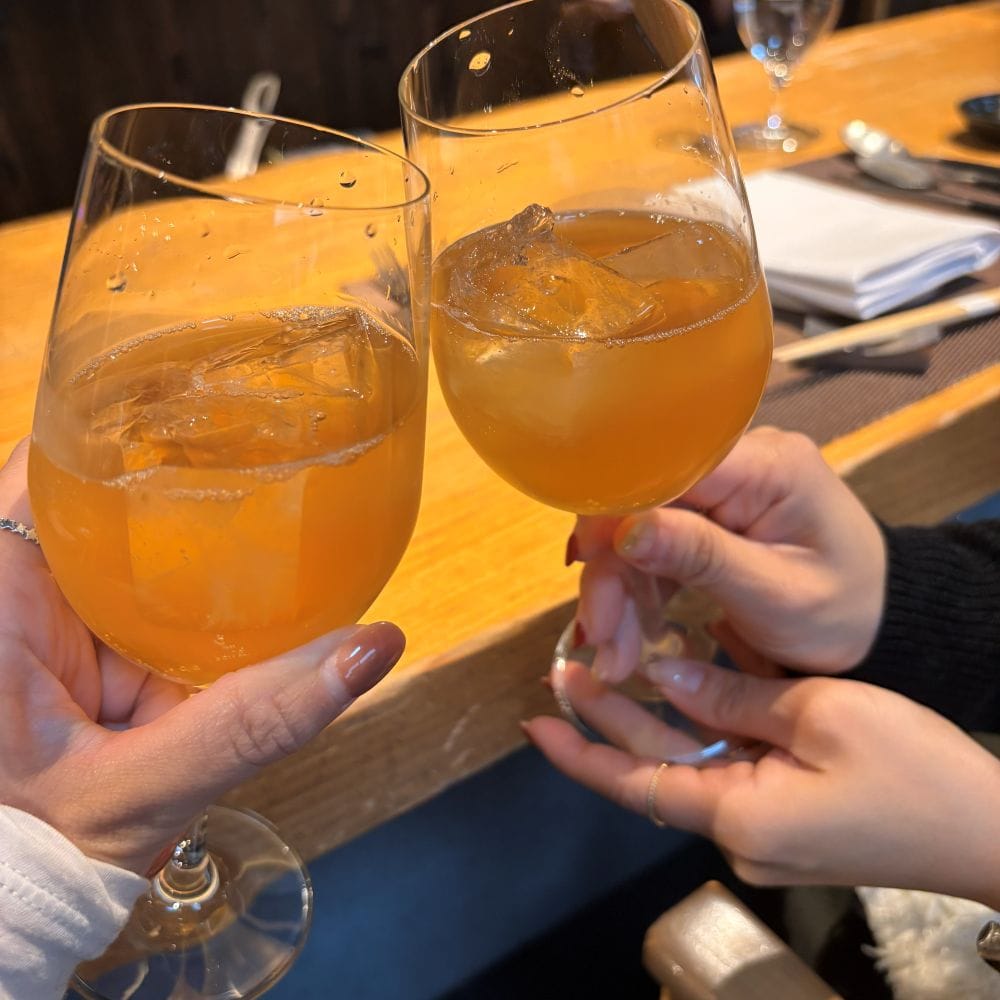 乾杯　ジンジャエール