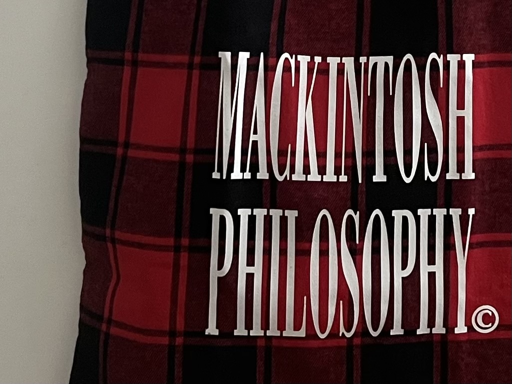 【特別付録】マッキントッシュ フィロソフィー  大人のチェック柄BIGトートで今日なに着てる？ TBicoco