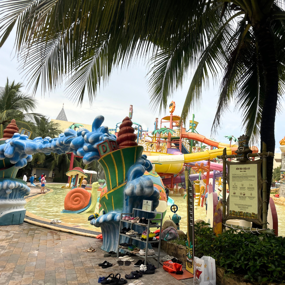 ヴィンワンダーズ フーコック ウォーターパーク　キッズエリア入り口