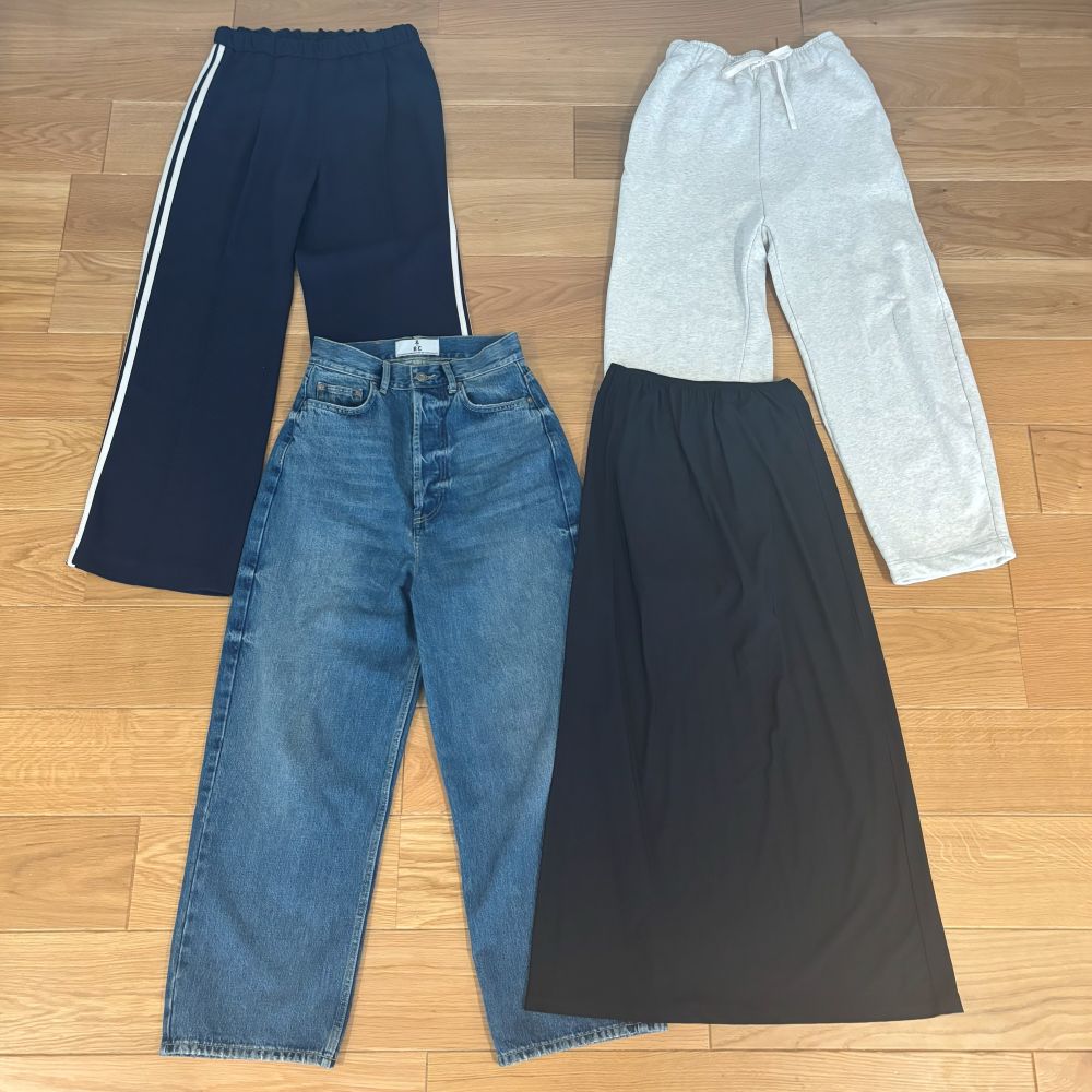 パンツ　デニム　スカート