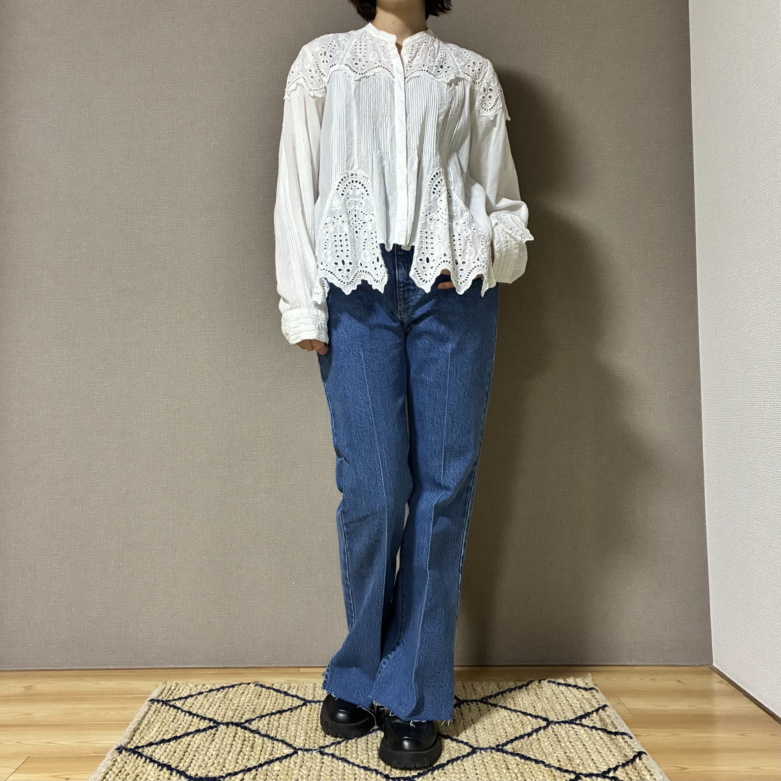 OUTDOOR PRODUCTS Usual ThingsのULTデニムブーティ5PKTパンツ