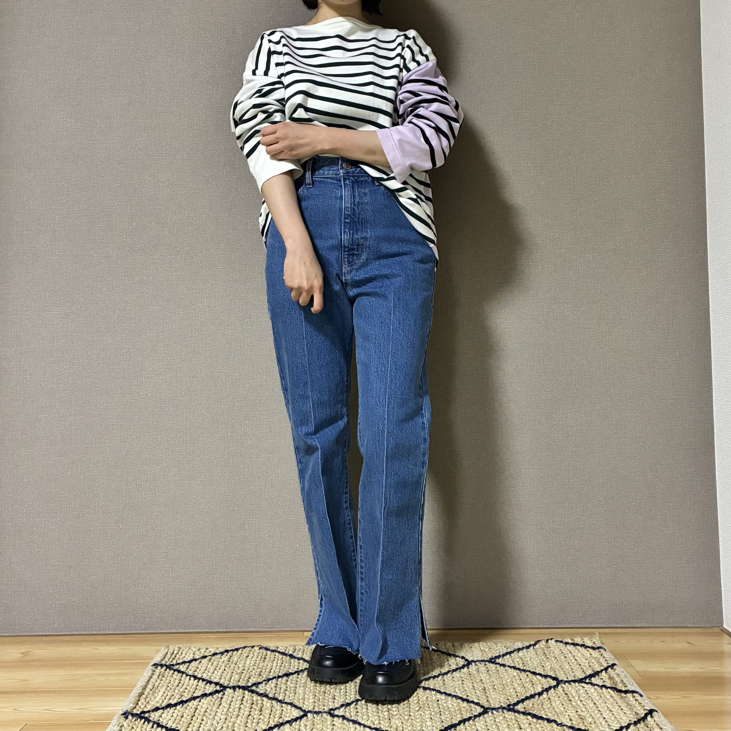 OUTDOOR PRODUCTS Usual ThingsのULTデニムブーティ5PKTパンツ