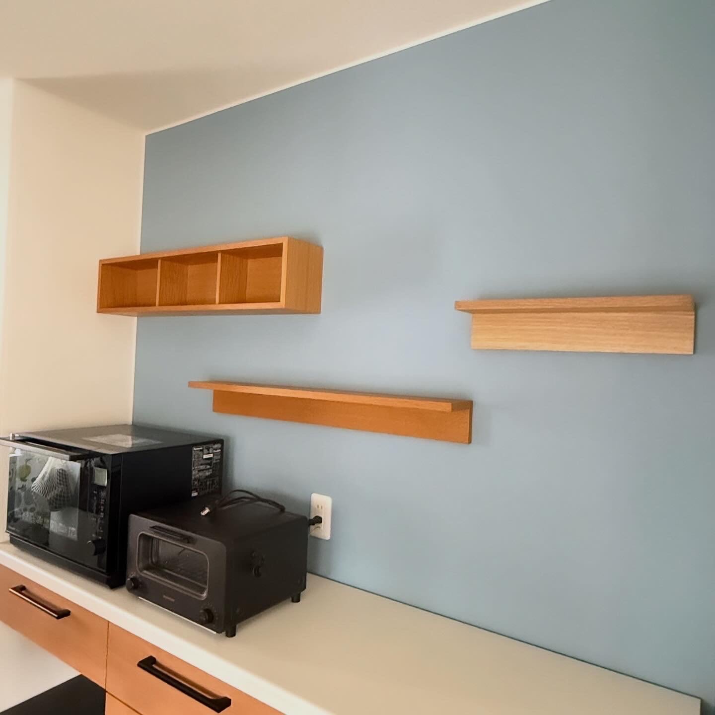 キッチン背面 無印良品 棚