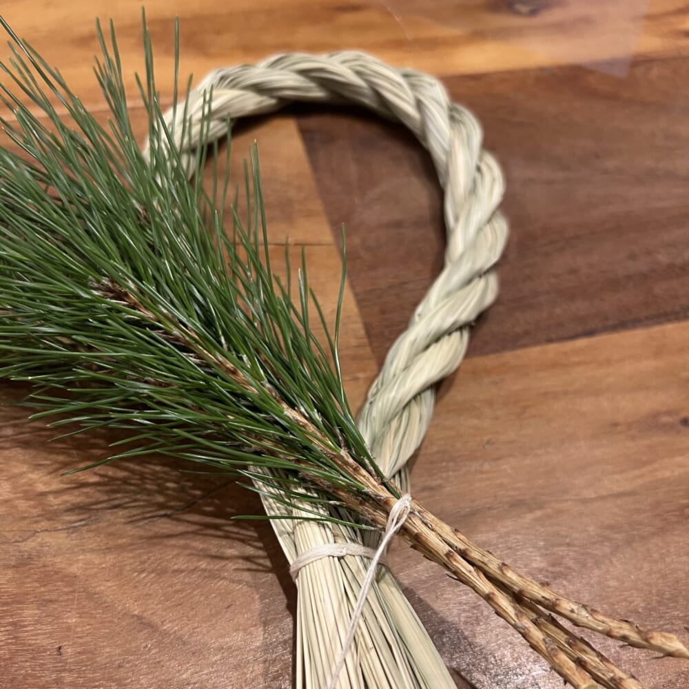 お正月飾り　手作り 松