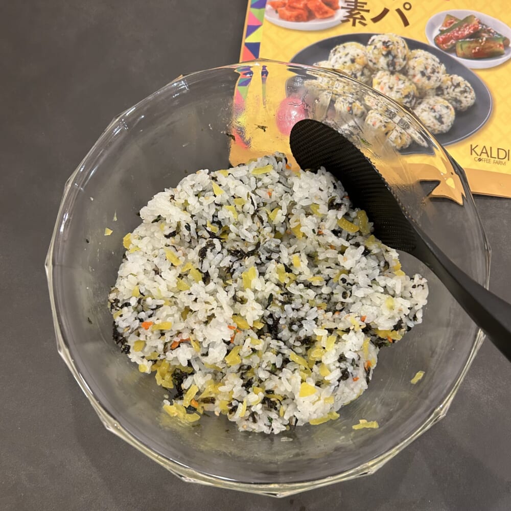 チュモッパの素 カルディ 韓国おにぎり