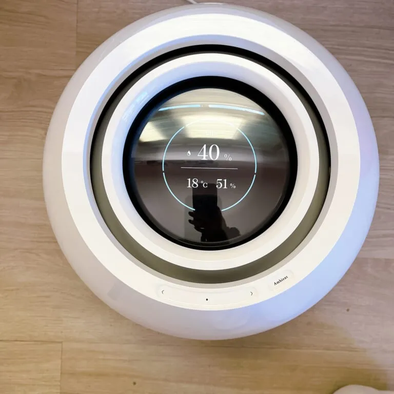 BALMUDA「Rain」ディスプレイ