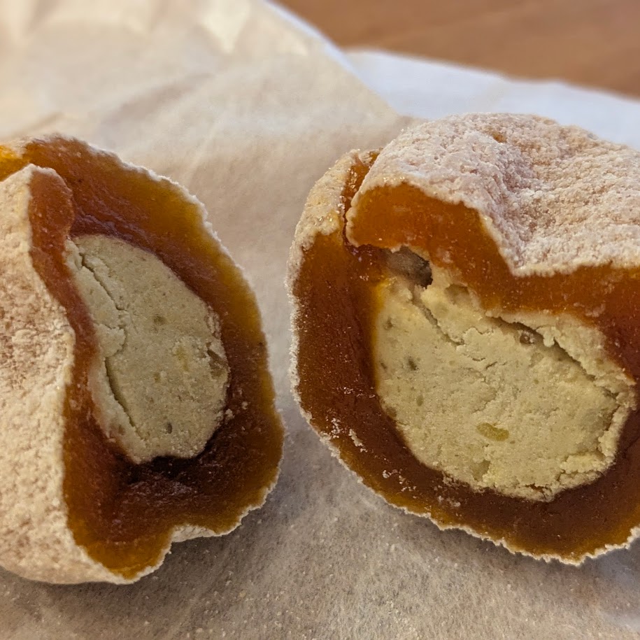 干し柿　栗きんとん　ひなたぼっこ