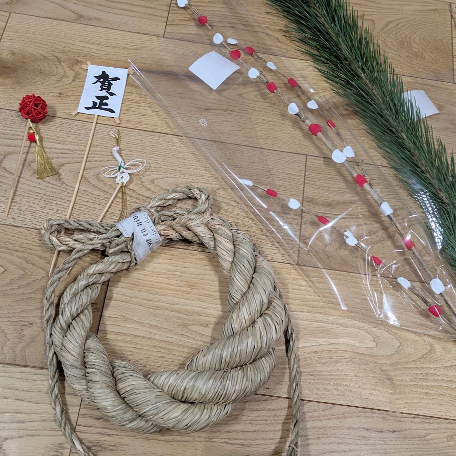 お正月飾り 手作り セリア