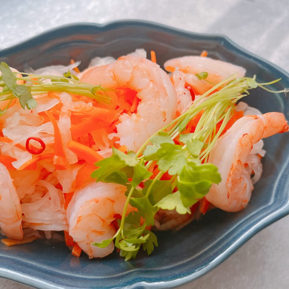 LEE最新号 真藤舞衣子 エビのなますマリネ