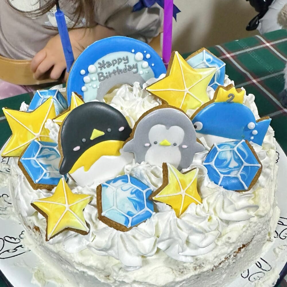アイシングクッキー 子ども 誕生日
