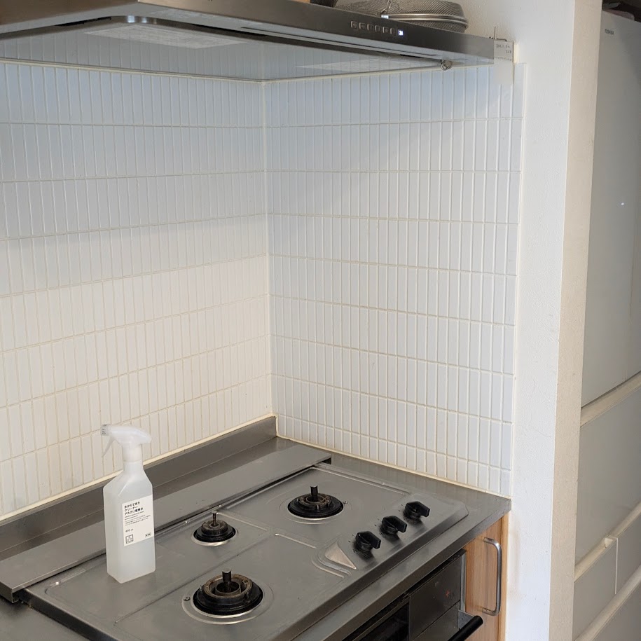 コンロ回り　ナチュラルクリーニング　ＬＥＥ100コポ