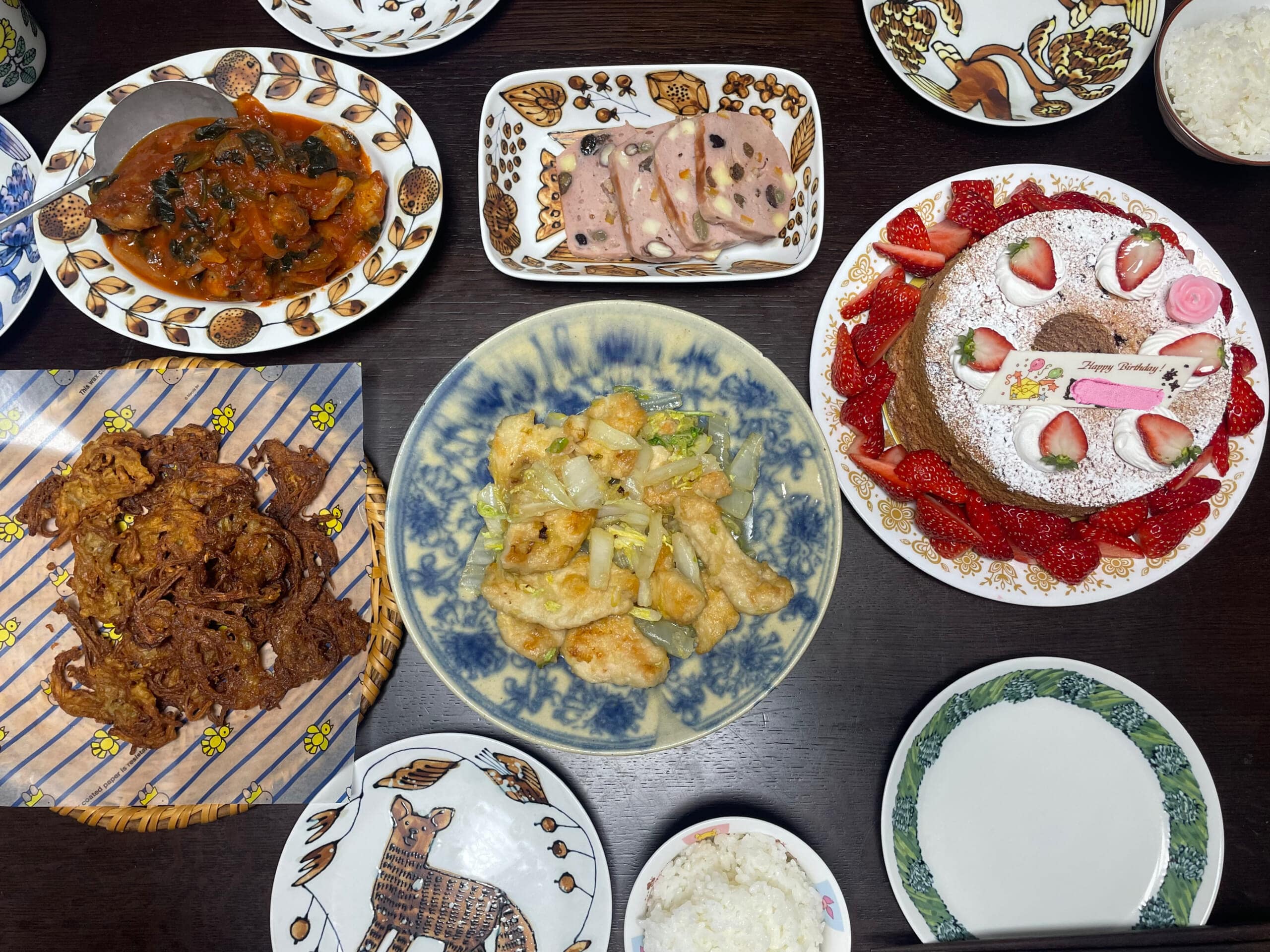 夫の誕生日ディナー2025