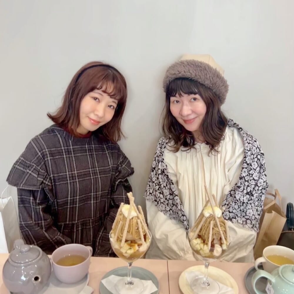 ビヤンネートル　めりちゃん　100人隊デート　パフェ