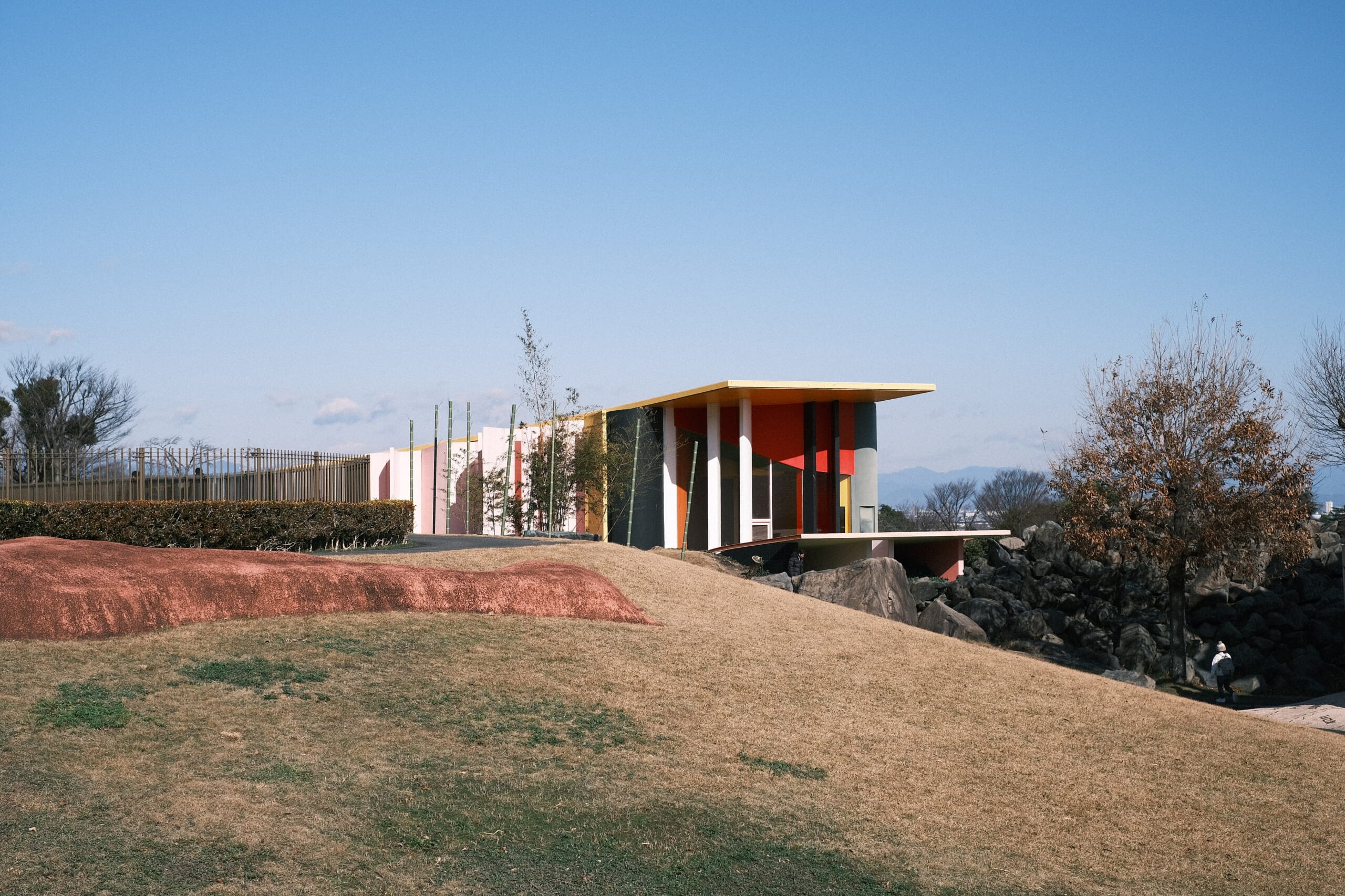 養老天命反転地　岐阜県　年末旅行