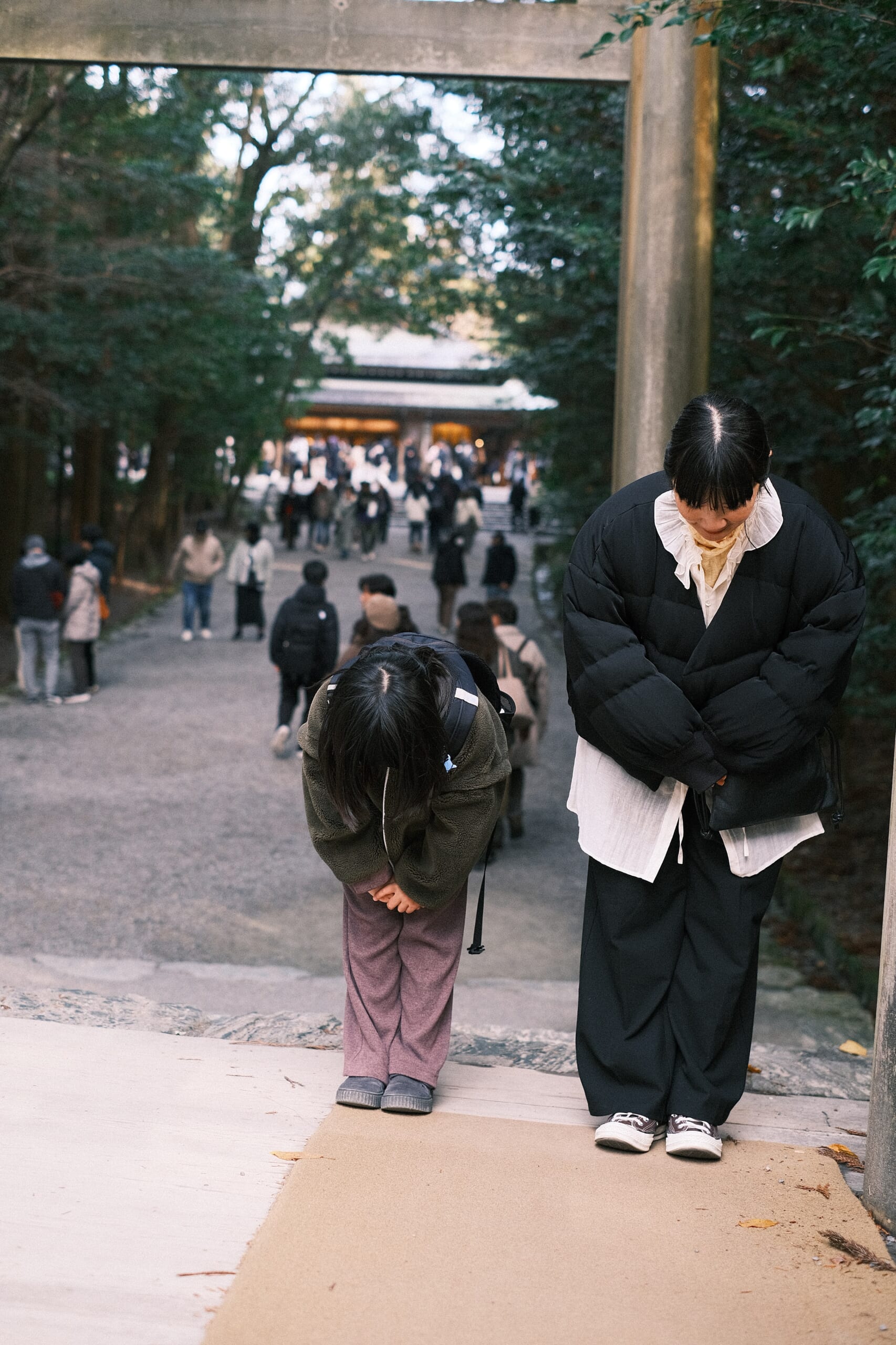 伊勢神宮　年末　内宮
