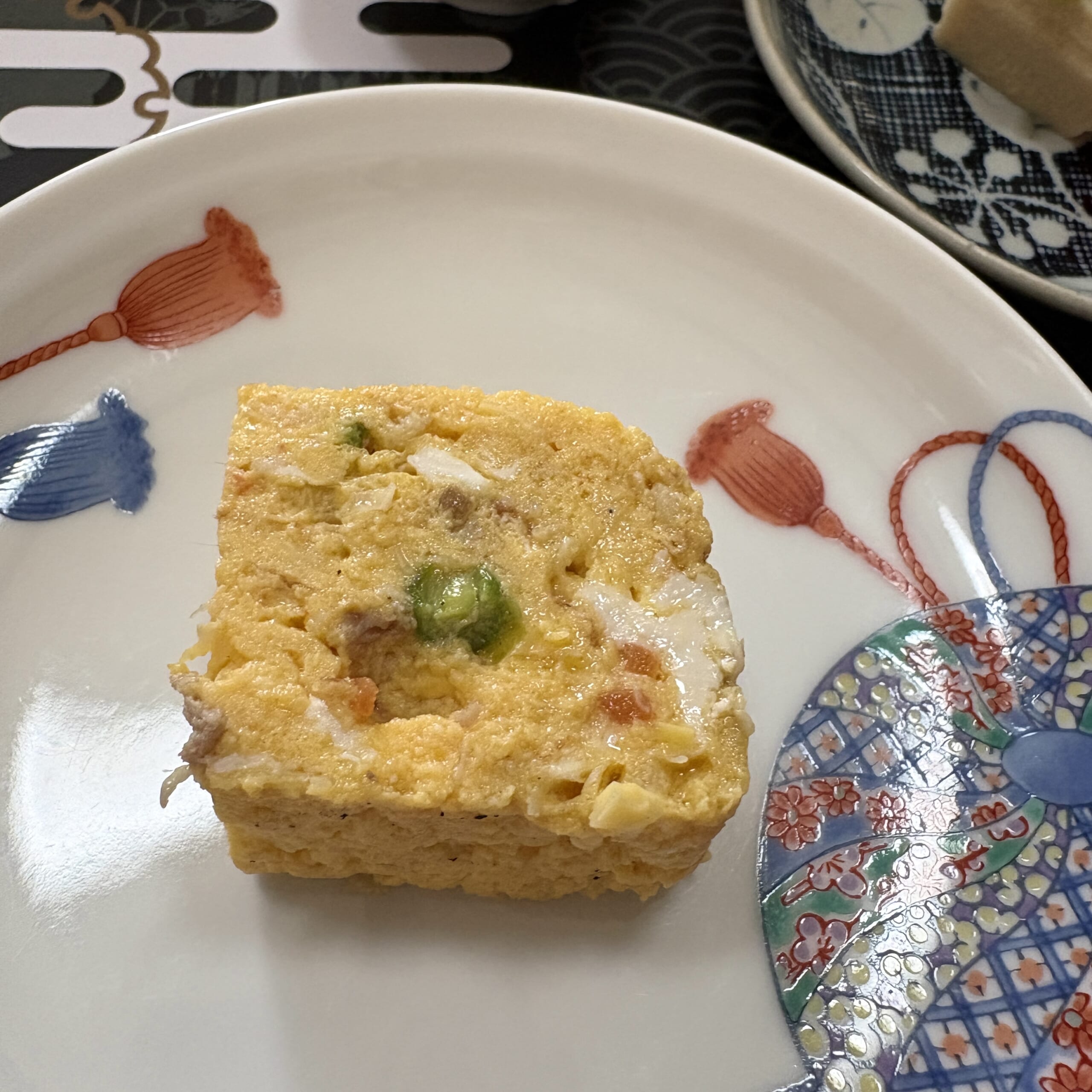 卵　さらさ焼き　だし巻き卵　お正月