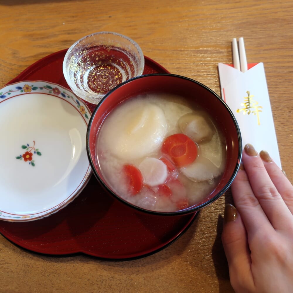 お雑煮　関西風