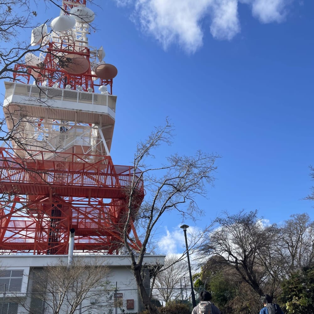 湘南平　湘南アルプス　相模湾　山登り　鉄塔