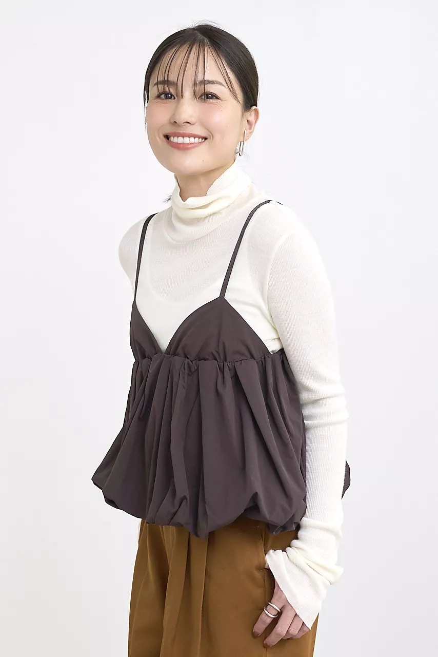 emmi
【洗える】ナイロンバルーンビスチェ
￥16,500（税込）