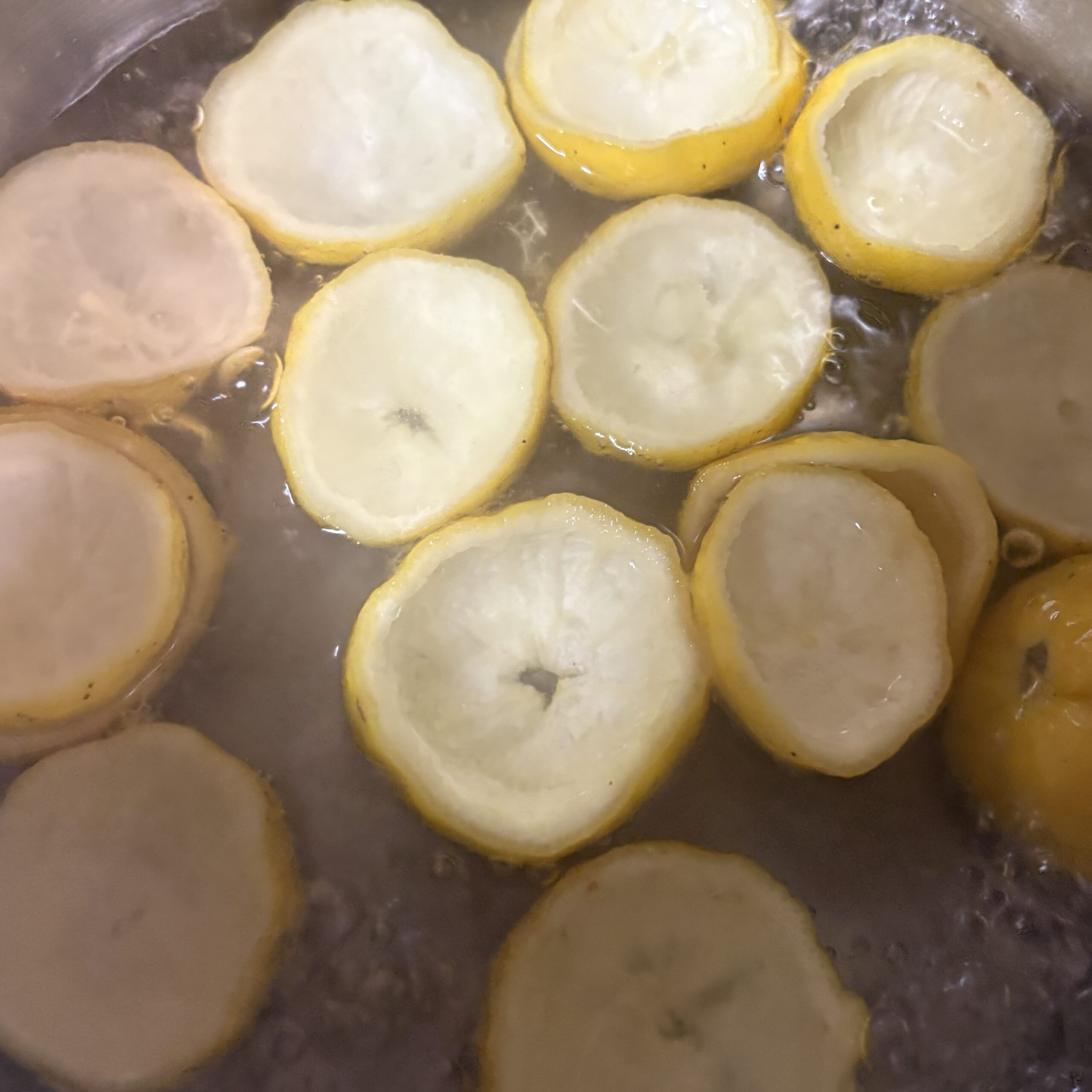 ゆず　ジャム作り　