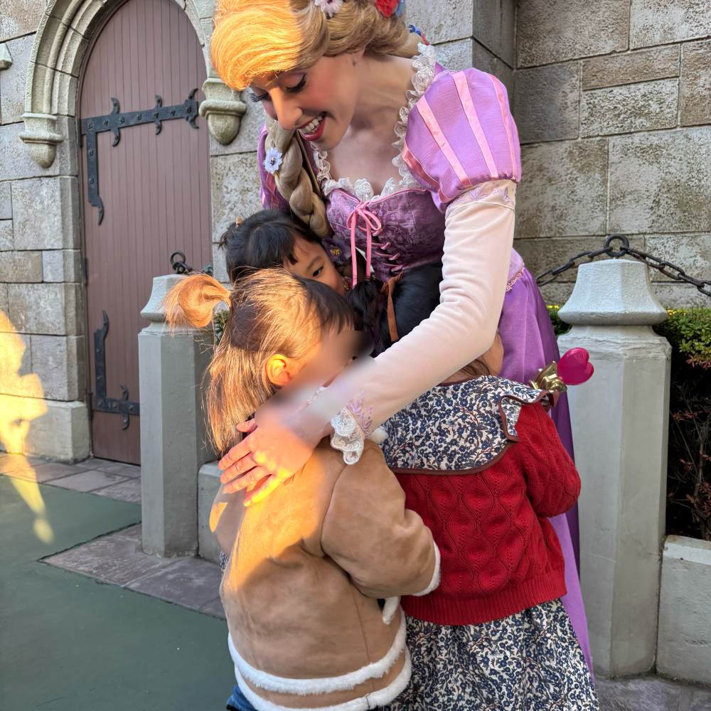 ディズニー　ラプンツェル　グリーティング