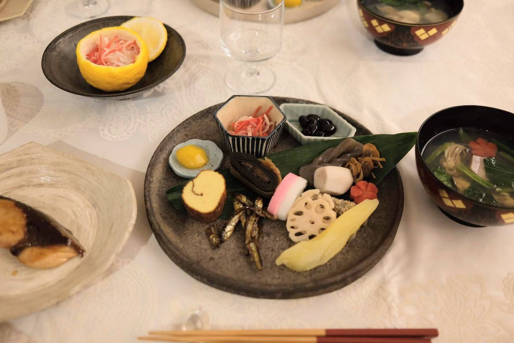 正月ごはん　プレート