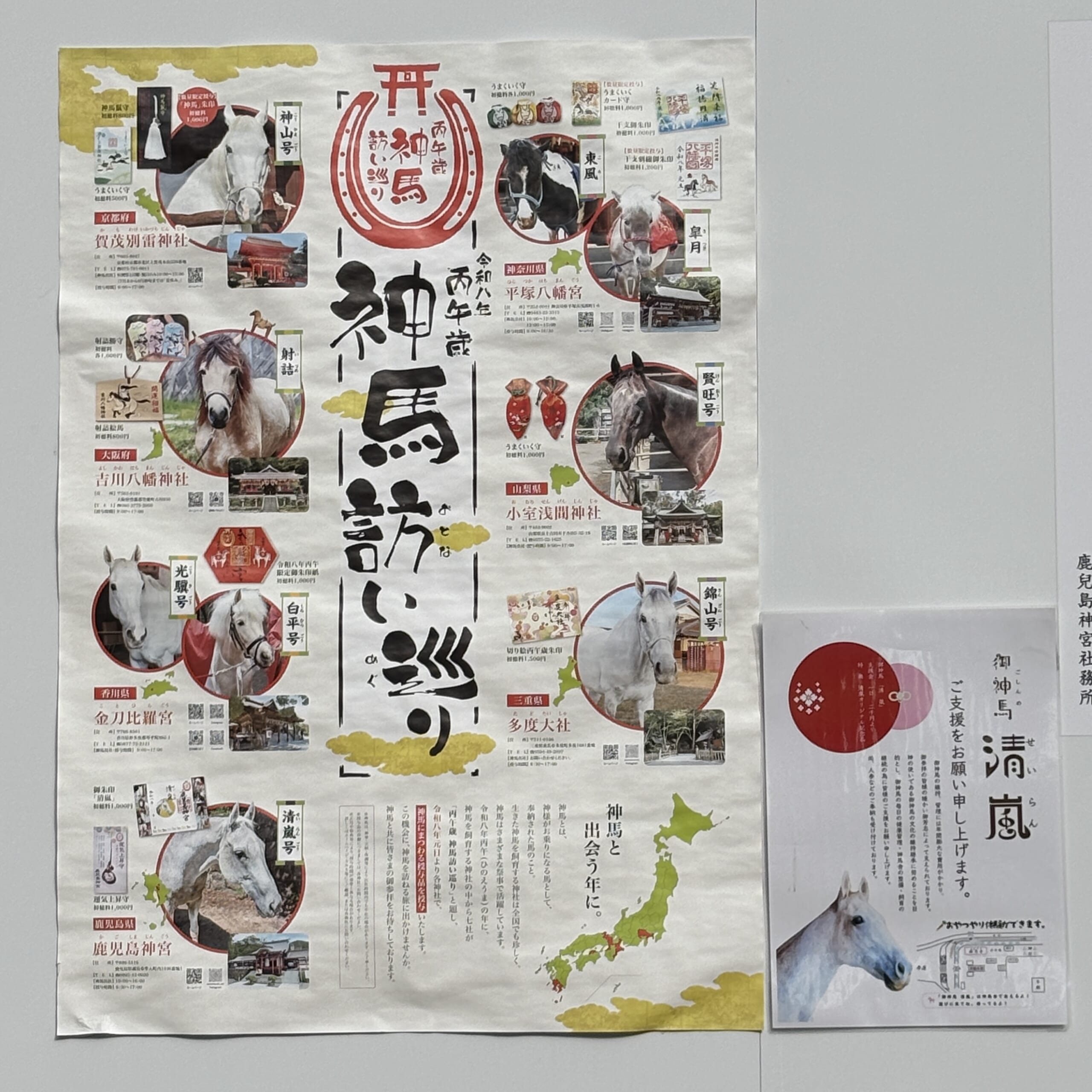 鹿児島神宮　霧島　御神馬　丙午　