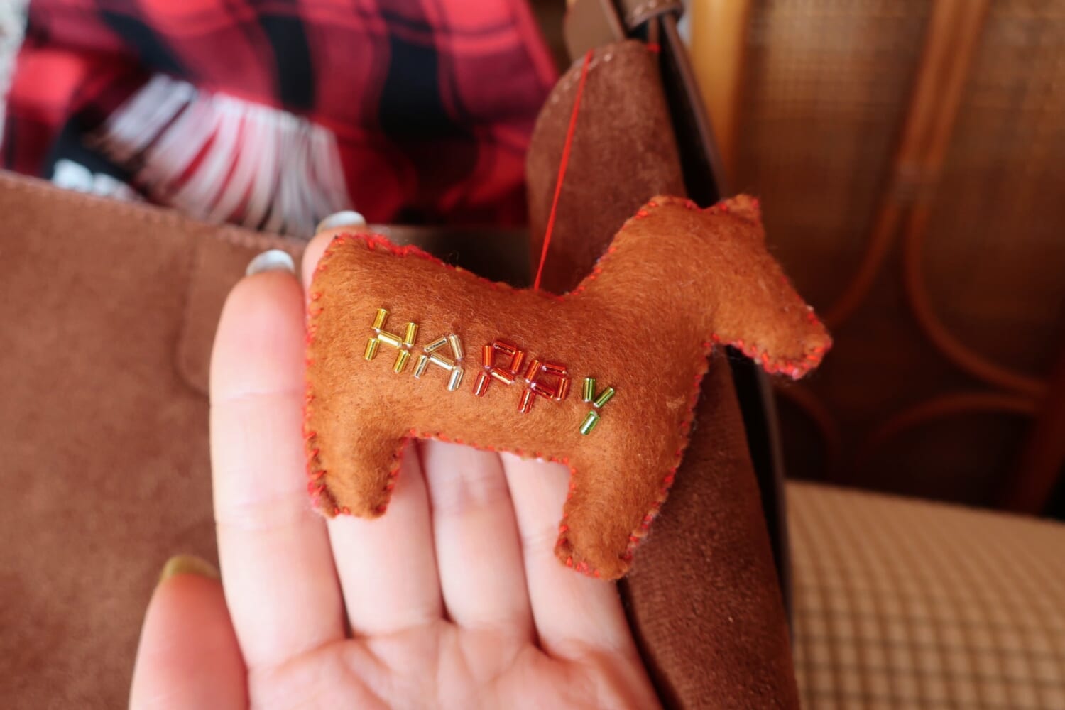 フェルトマスコット　ダーナラホース