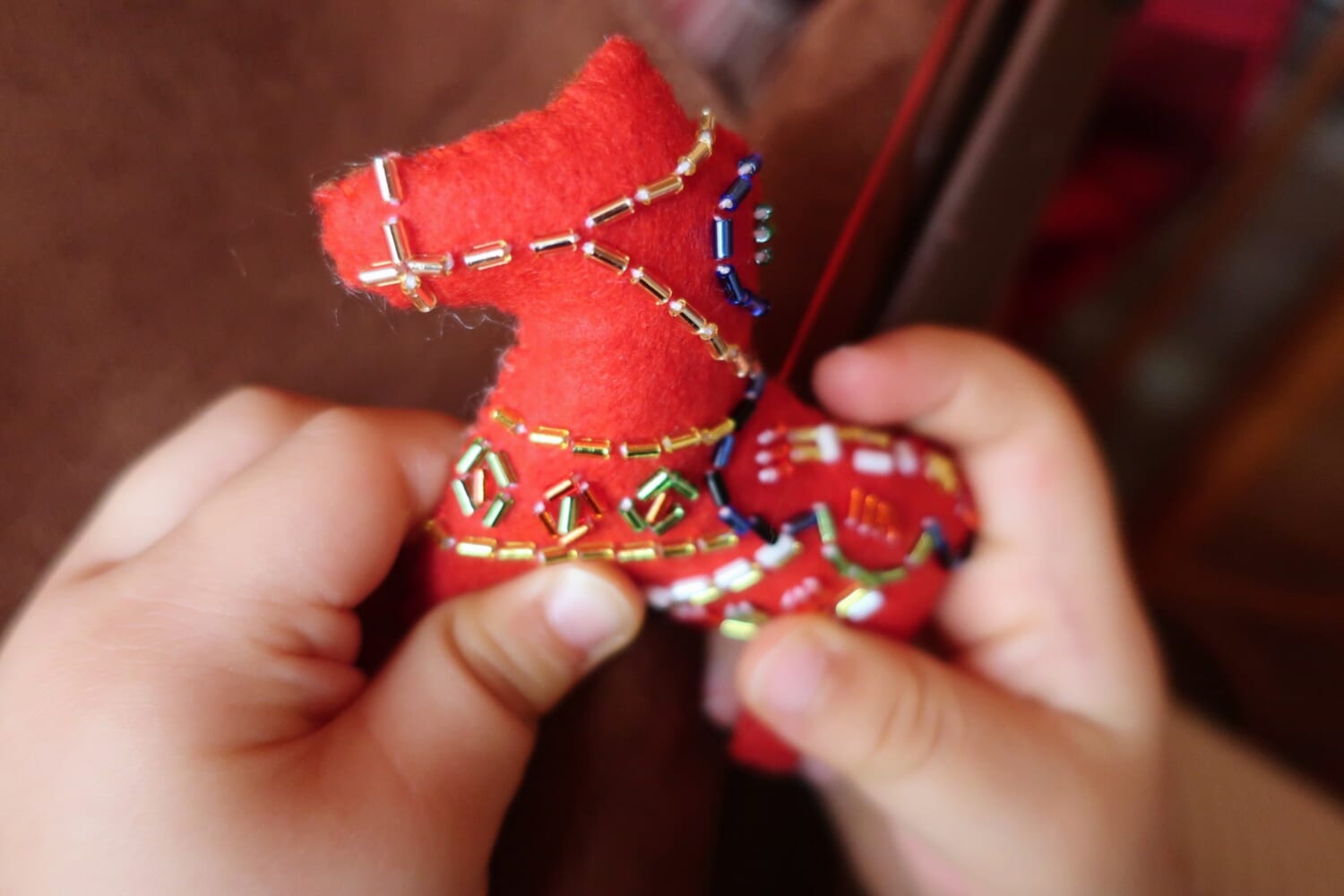 フェルトマスコット　ダーナラホース