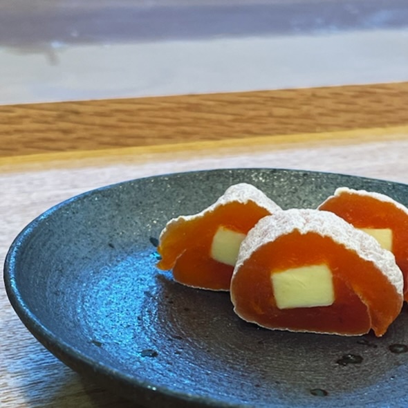 干し柿バターサンド