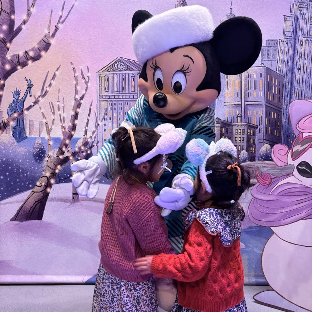 ディズニー　ミニー　グリーティング