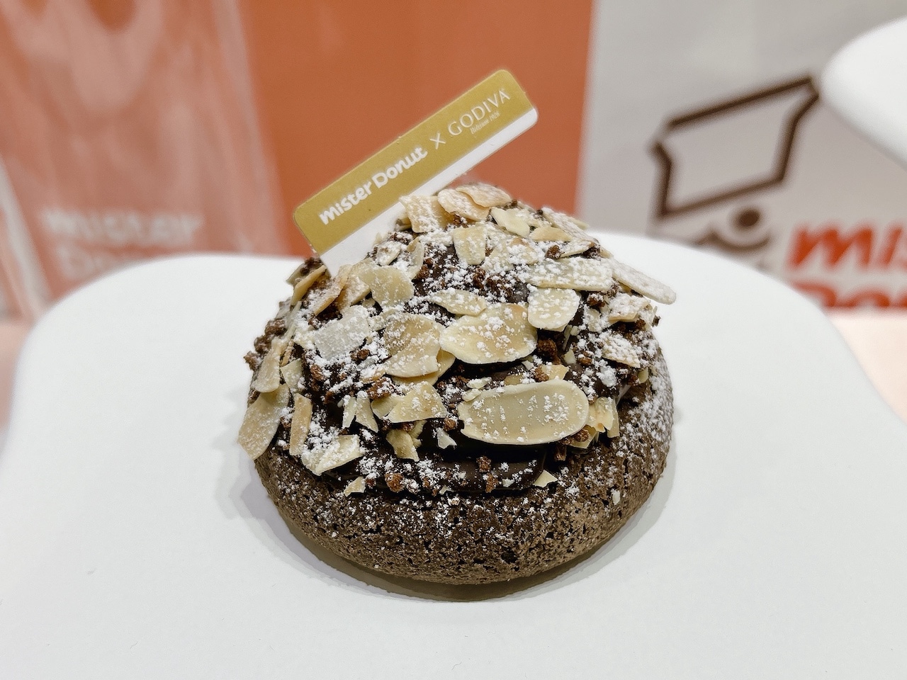 Mister Donut×GODIVA　トリュフショコラドーナツ プラリネ