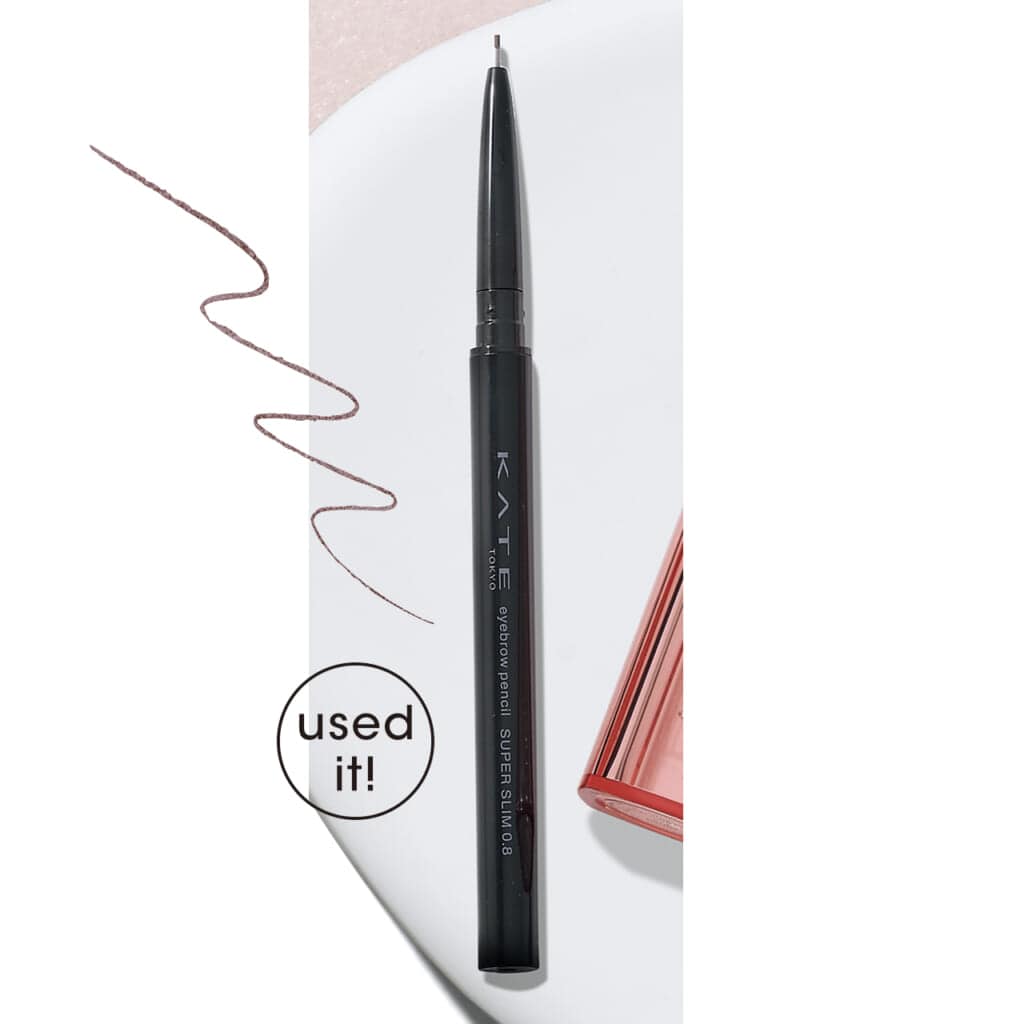 ケイト
アイブロウペンシルスーパースリム0.8 BR-3　￥1100（編集部調べ）